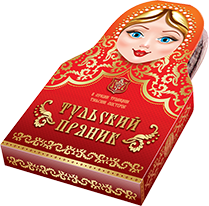 тульские пряники в праздничной упаковке Тульский сюрприз с повидлом